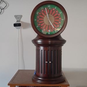 Seth Thomas roulette mantle clock